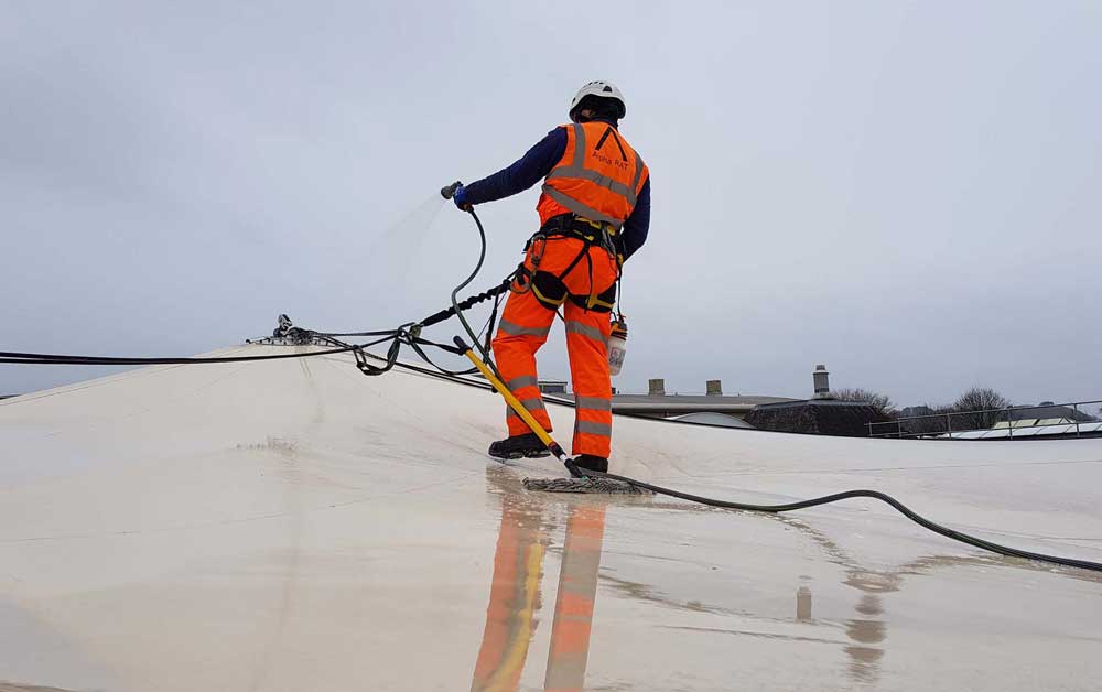 نگهداری سازه پارچه ای