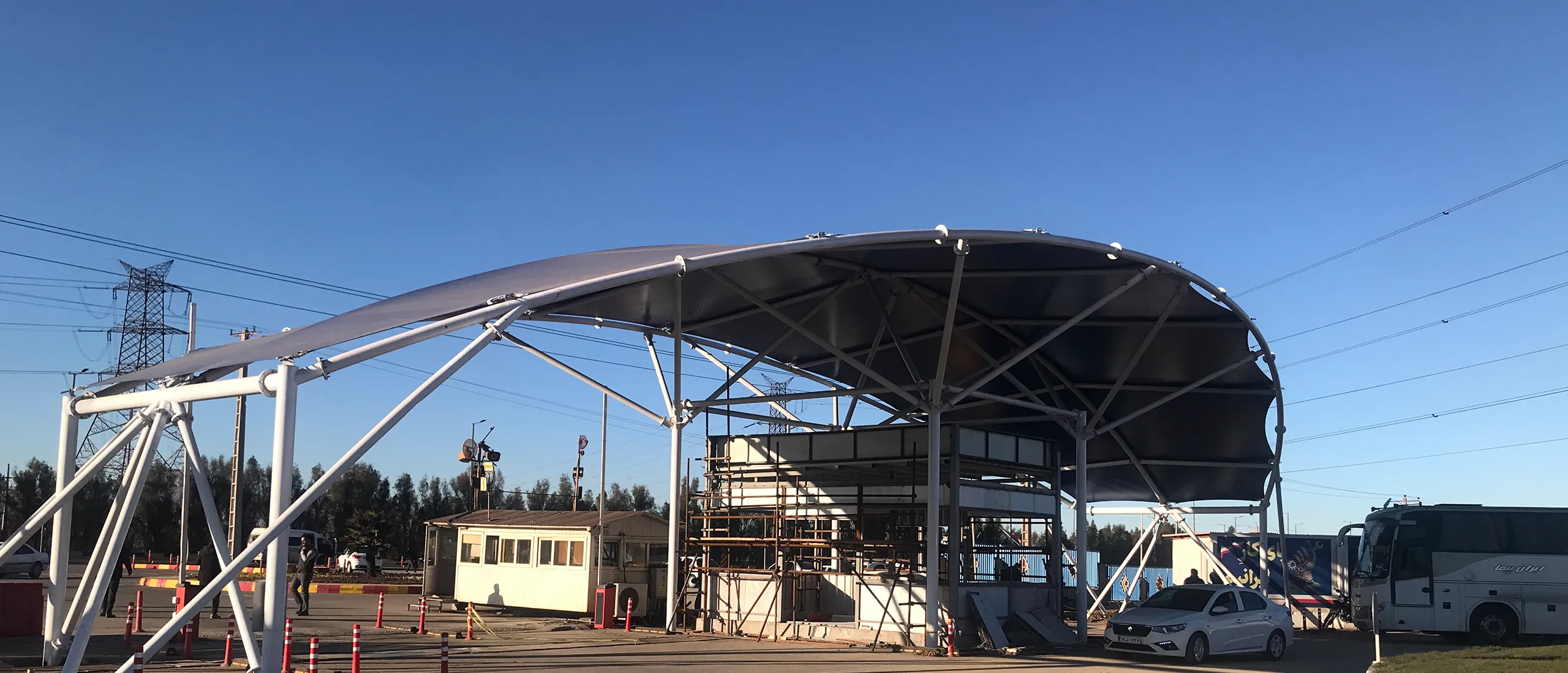 سر درب شرکت جهان فولاد سیرجان